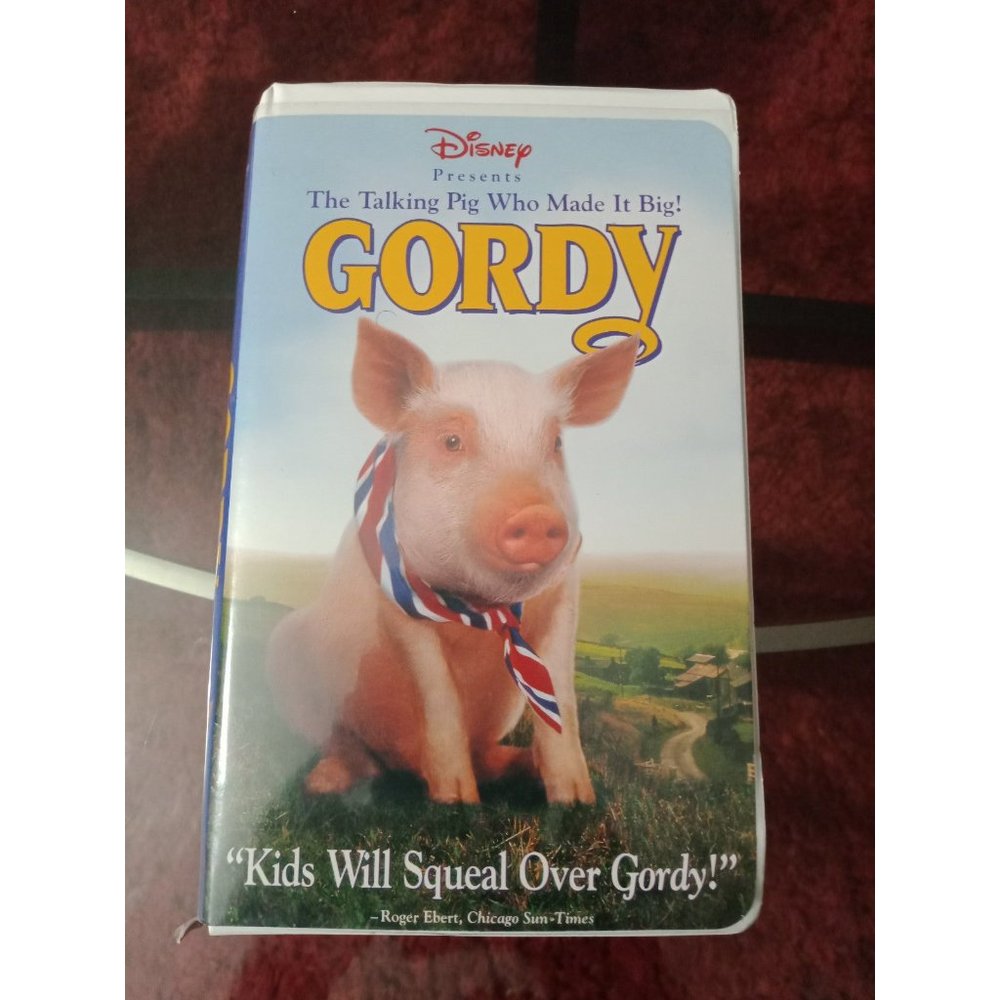 Gordy The talking pig VHS